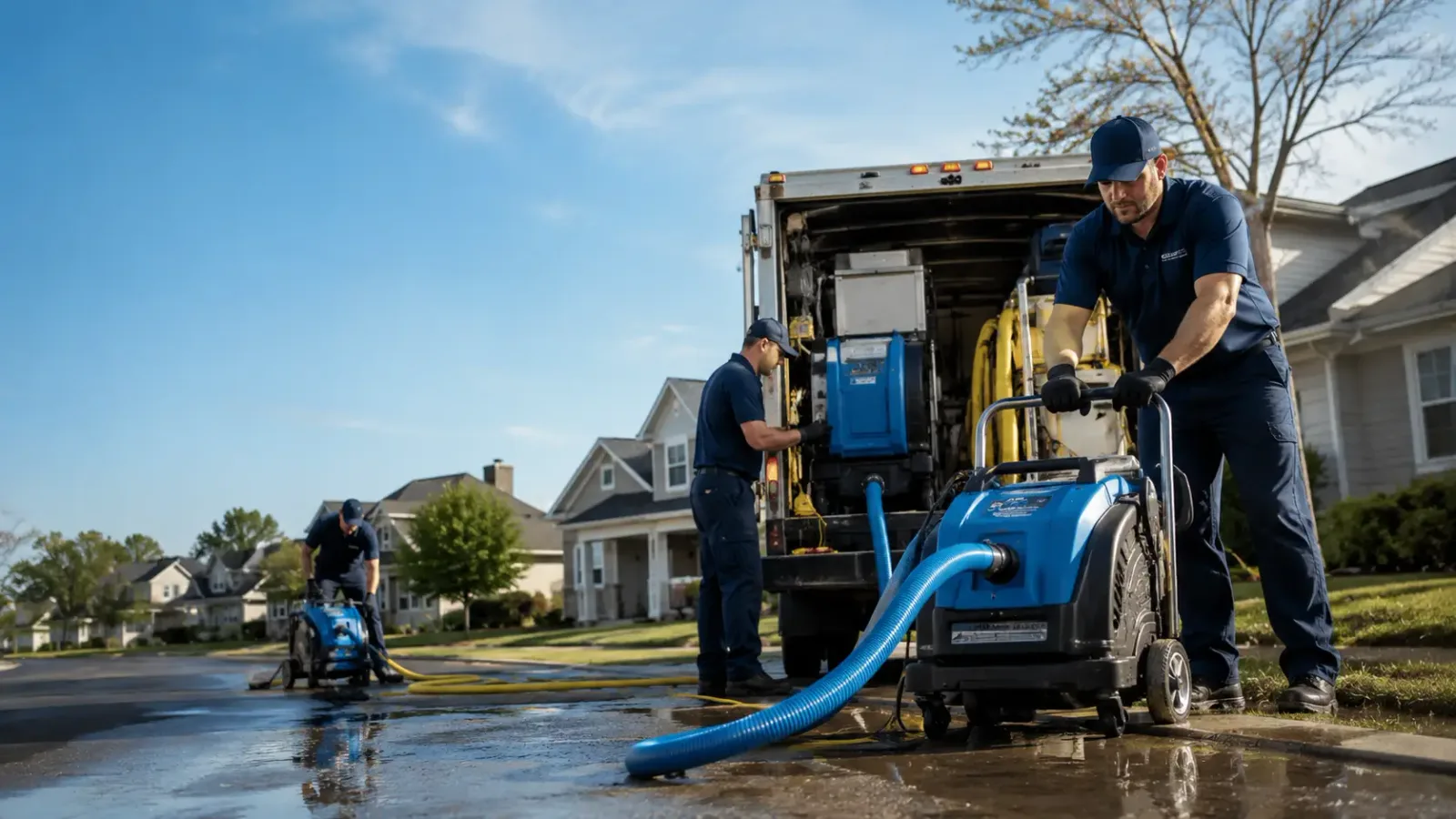 Flood Damage Cleanup in Mexico, NY